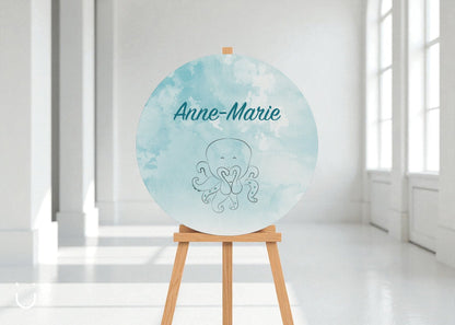 Welkomstbord "Under the sea" - Deugeniet - Welkomstbord