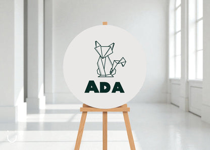 Welkomstbord "Vosje" - Deugeniet - Welkomstbord