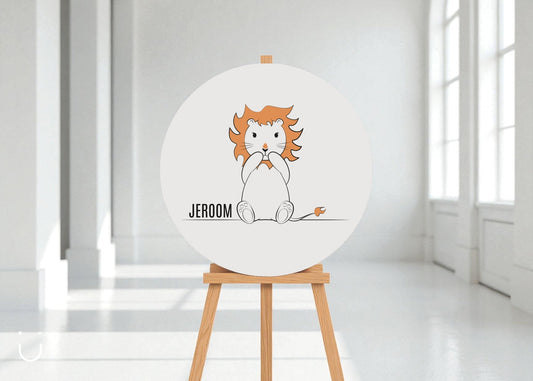 Welkomstbord "Wonder van de jungle" - Deugeniet - Welkomstbord