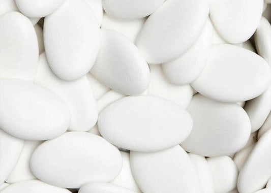 Witte suikerbonen - De Bock (1kg) - Deugeniet - Doopsuiker diy