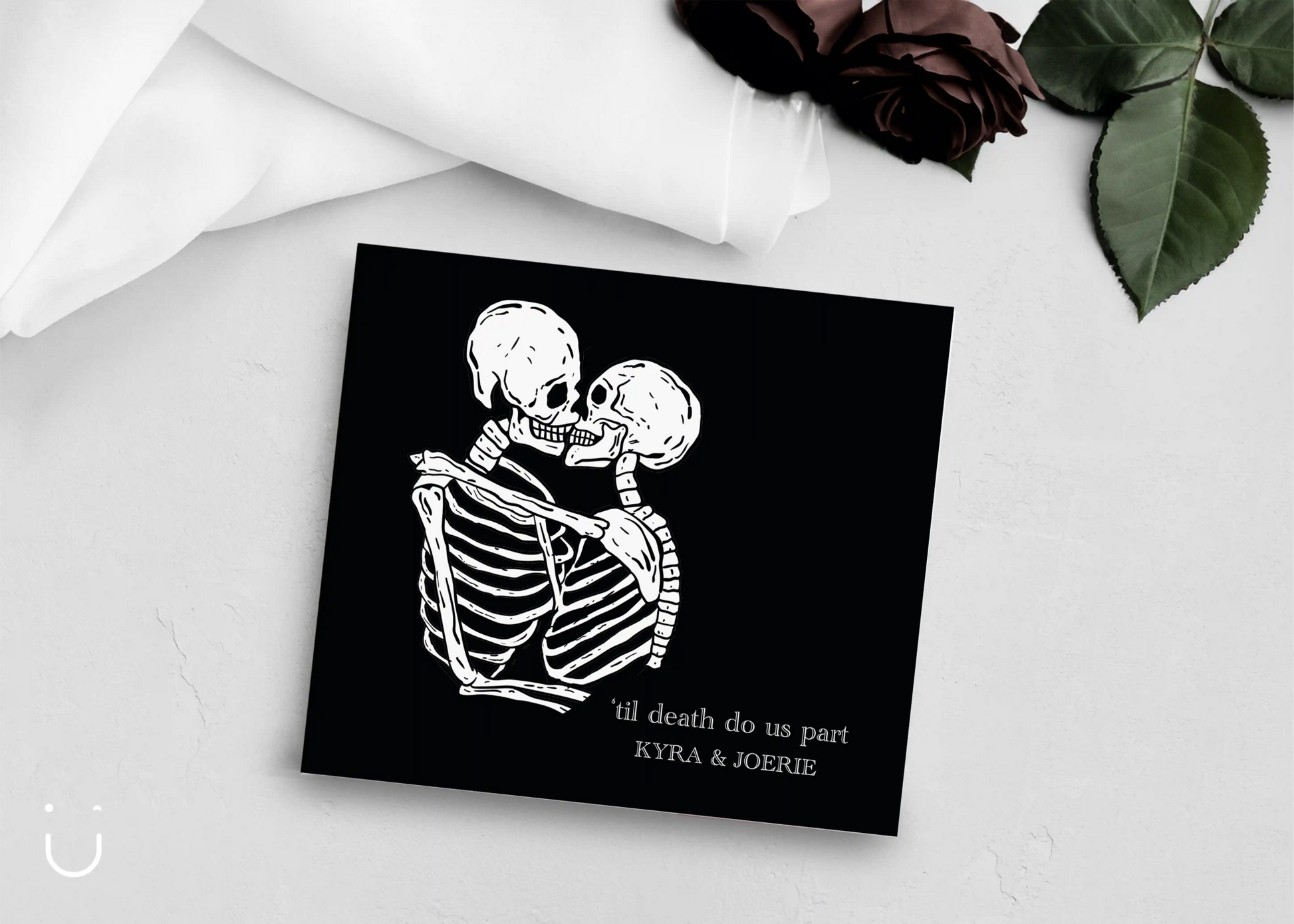 til death do u a part met bedankjes - Deugeniet - huwelijk